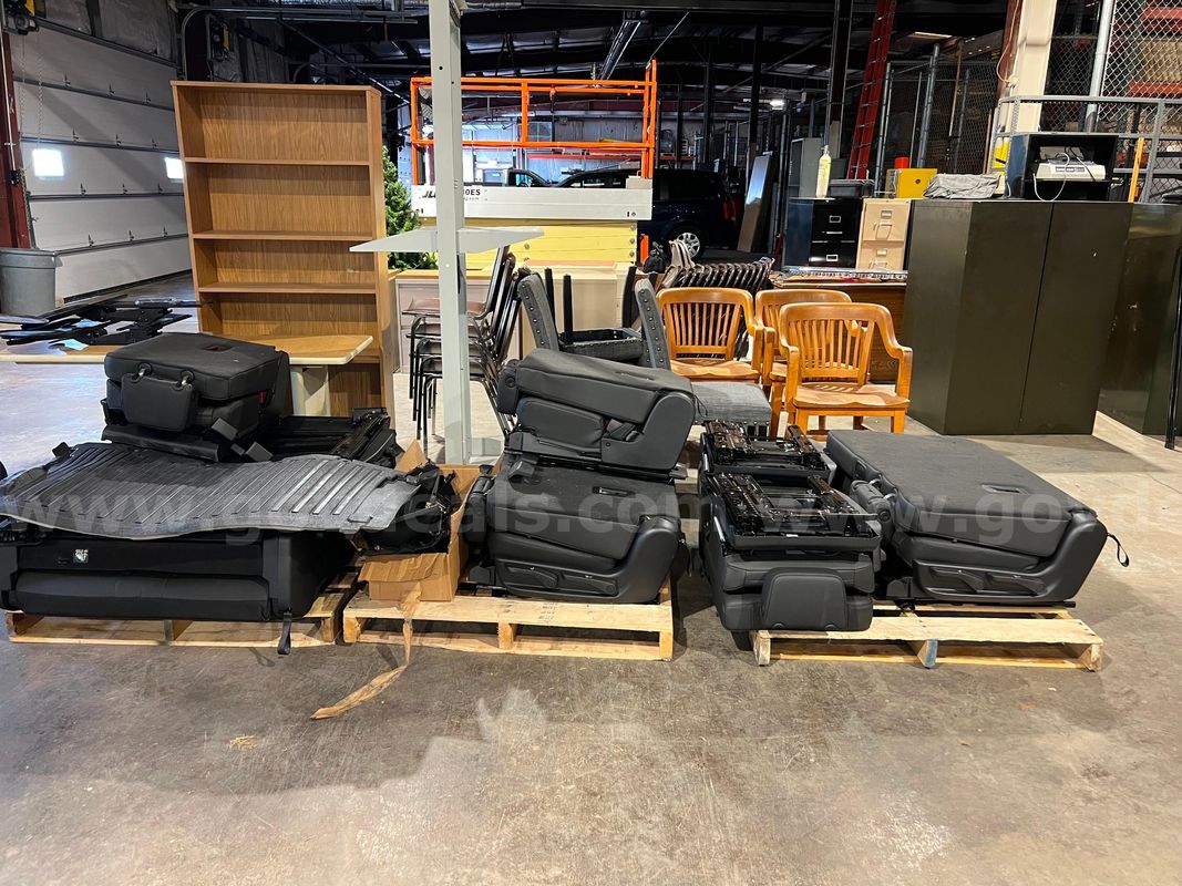 Seats removed from a Chevy Tahoe (2 sets)