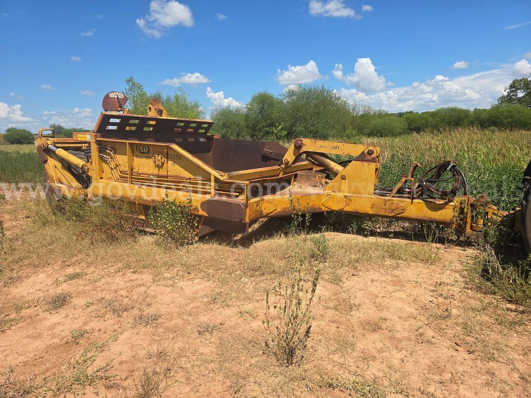 2008 Icon 18D Earthmover Pull Scraper-Inoperable