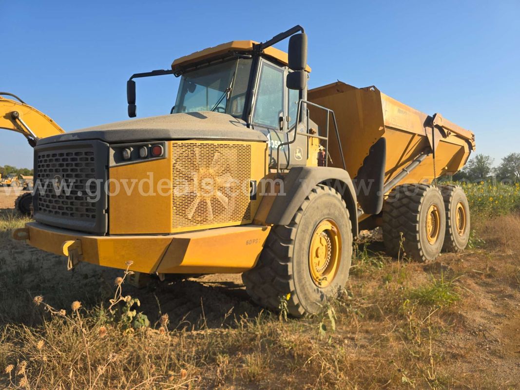 2015 John Deere 460E 6x6 Articulated Rear Dump Truck-Inoperable