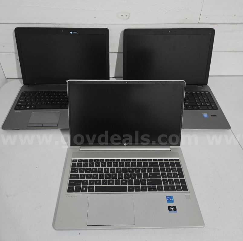 Lot Of 3 HP Laptop Pro Books