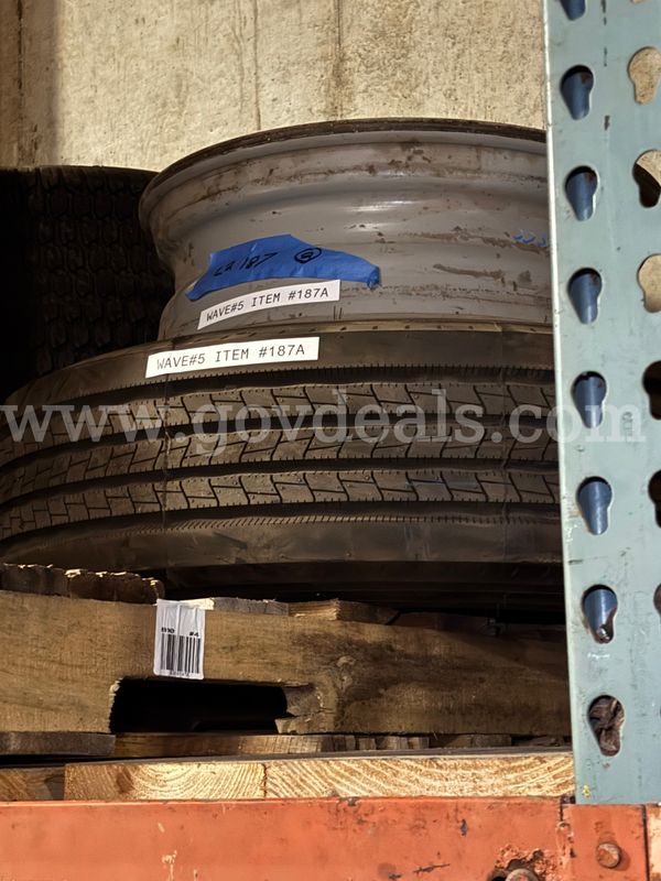 Tires with Wheels – 235/75R17.5 – Group of 2