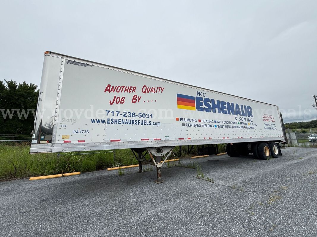2007 Great Dane 46' Dry Van Trailer with Maxon Liftgate