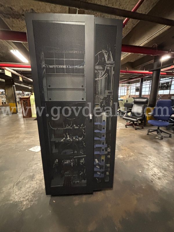 IBM Enterprise Server Cabinet with Servers, Storage & Networking Equipment (PICK-UP ONLY) (NO 3RD PARTY PICK-UP)