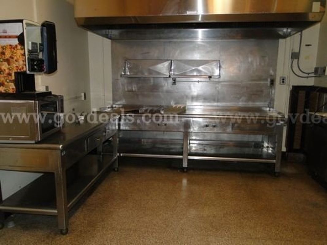 Lot of (3) Stainless Steel Work Tables - Assorted Sizes (PICK-UP ONLY)
