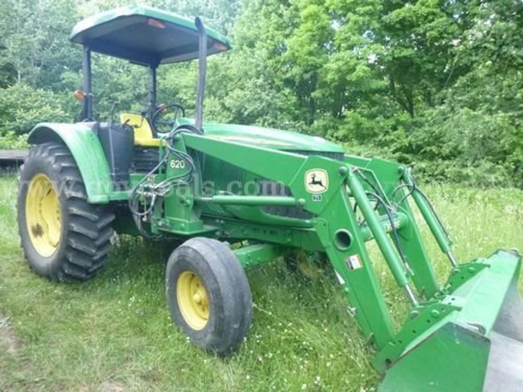 2006 John Deere 6415 Tractor w/ 620 Loader