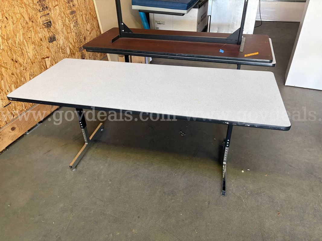 (4) Four 72" x 30" Desk / Tables