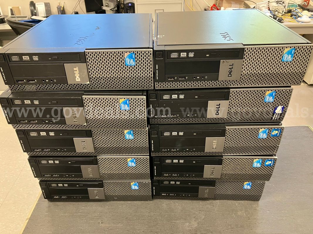 10 (Ten) Dell desktop computers