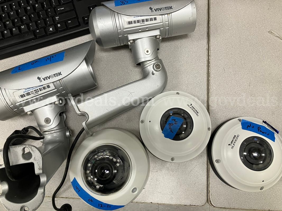 11 (Eleven) mix Vivotek Security IP cameras