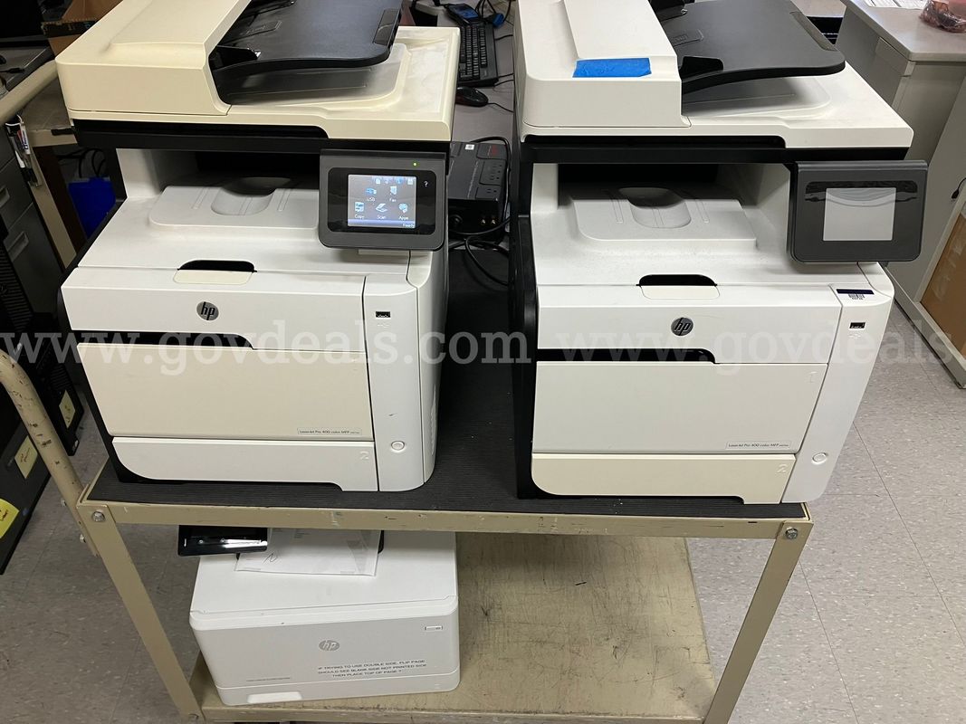 4 (Four) Mix HP LaserJet Pro MFP printers