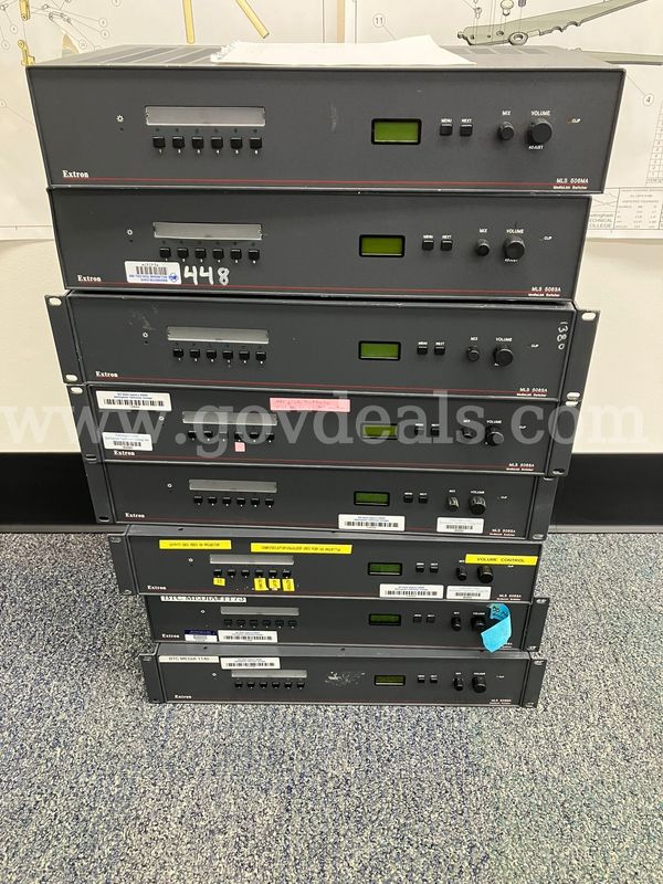 8 (Eight) Extron MLS 506SA media controllers