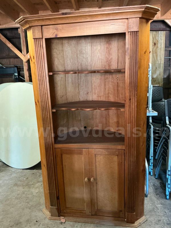 Wooden Corner Shelf