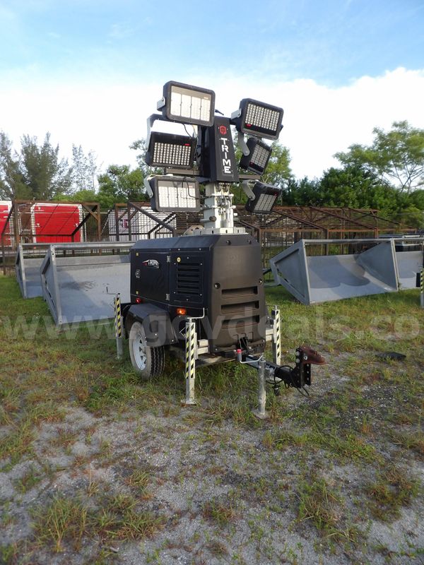 Light Tower, Trailer Mounted, Trime - X-Rent