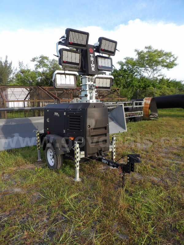 Light Tower, Trailer Mounted, Trime - X-Rent