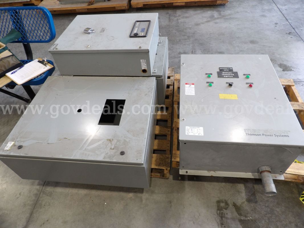 Four (4) Transfer Switches Enclosures - LIEBERT - MARATHON