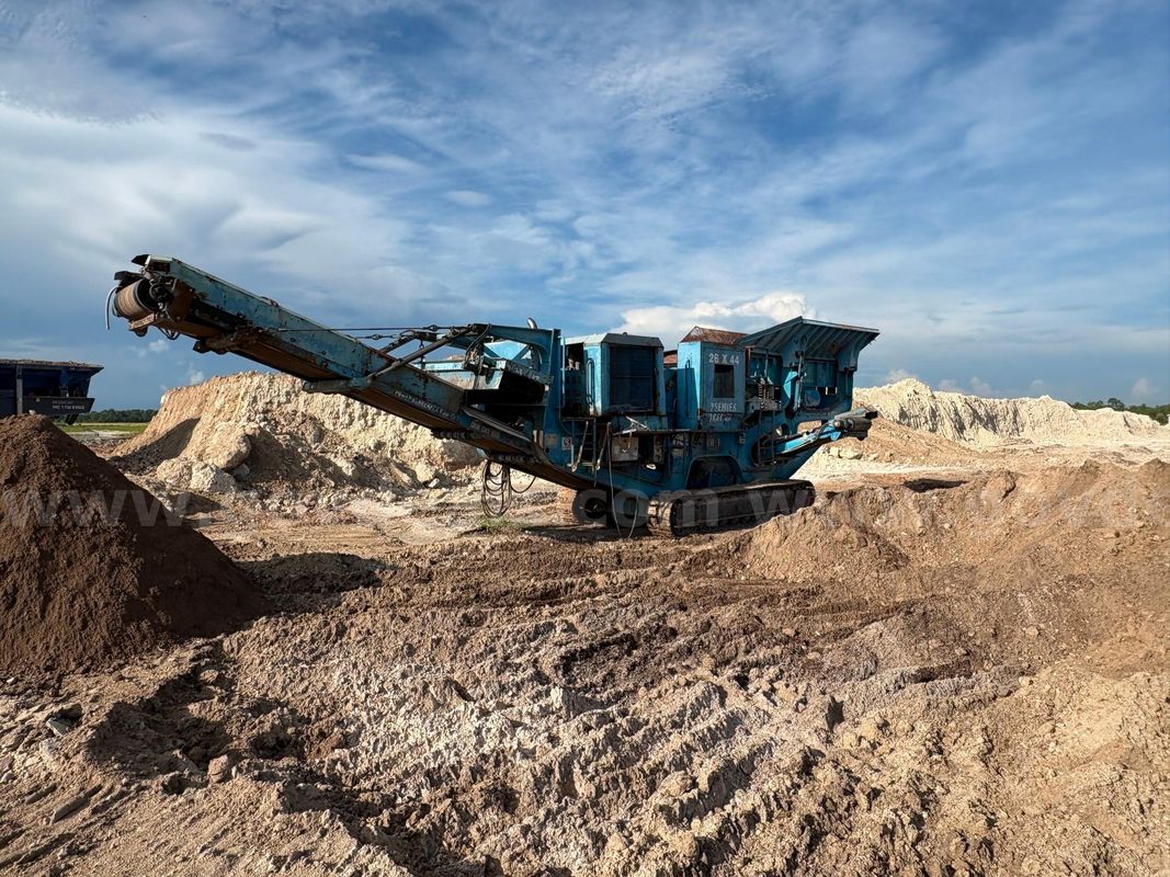 2005 Terex/Pegson AX866 Powerscreen Crawler Jaw Crusher
