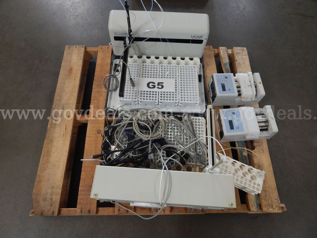 Lot G5 - (2) Lachat Instruments Reagent Pump PR-150 Series, (1) Lachat Instruments ASX-560 Series Auto Sampler, & more