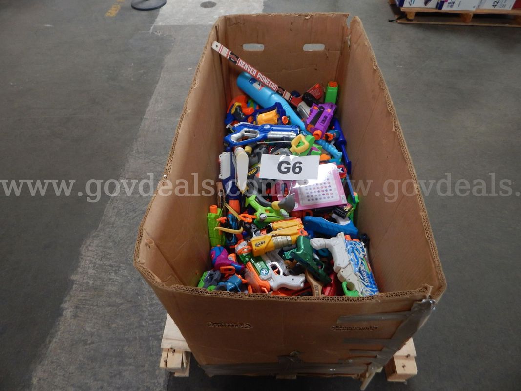 Lot G6 - (1) Box of Various Toys