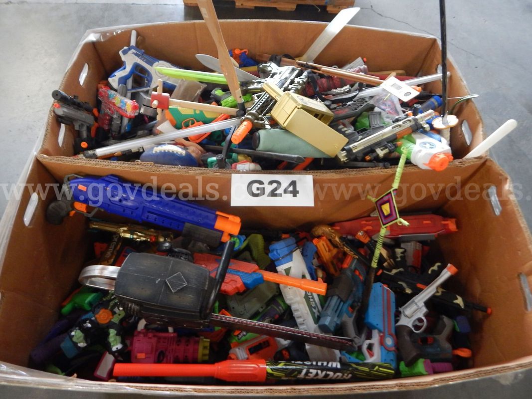 Lot G24 - (2) Boxes of Misc. Toys