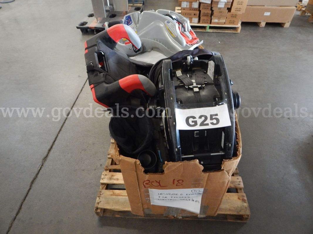 Lot G25 - (1) Box of Misc. Baby Car Seats