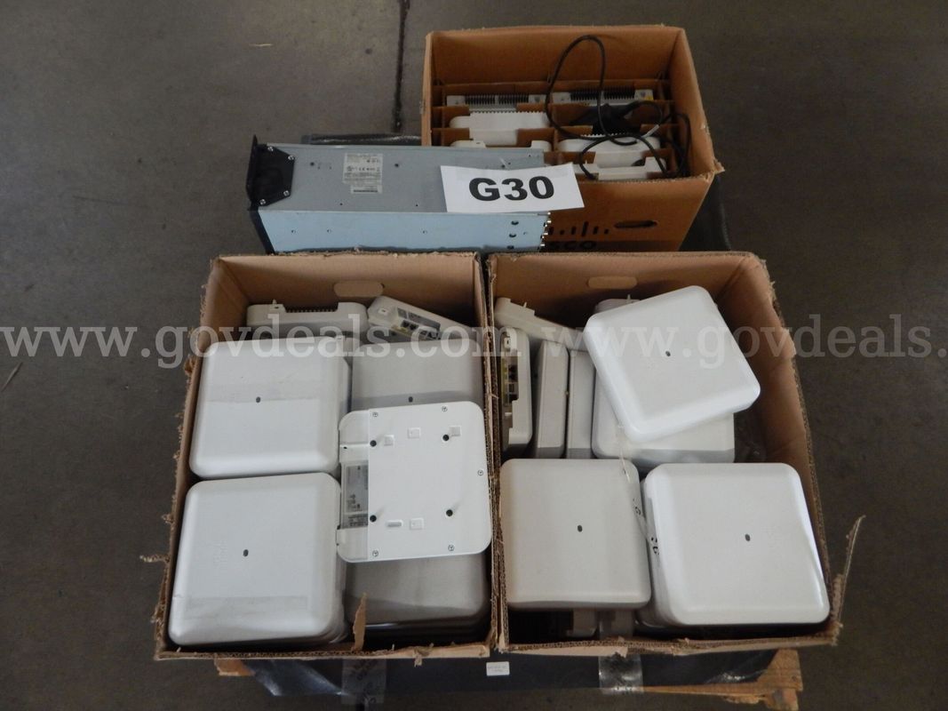 Lot G30 - (3) Boxes of Cisco Aironet, (1) Sony Video Network Station