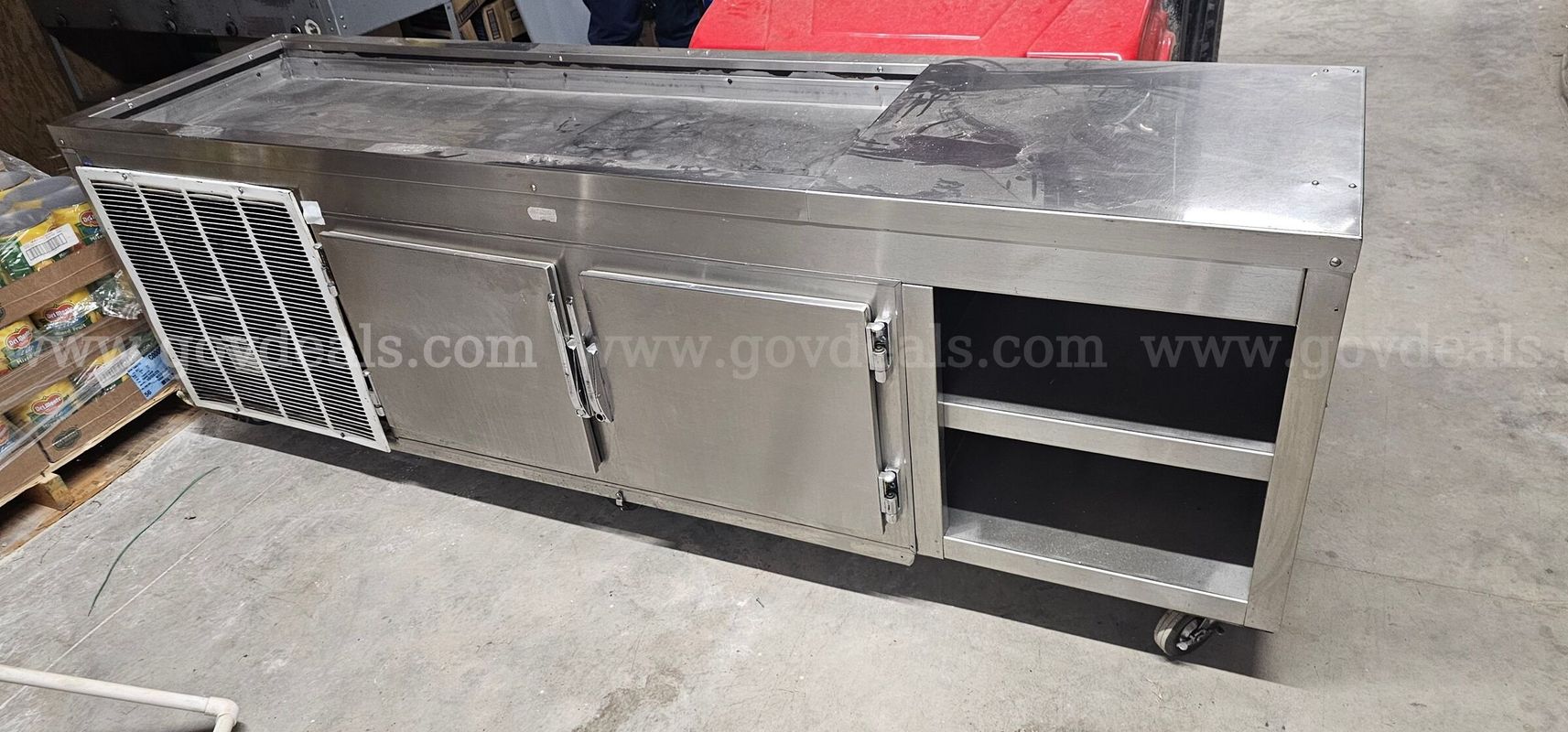 Serving line Cooling Table