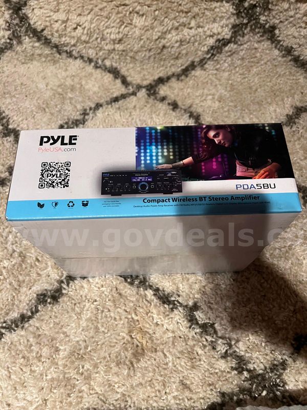 Pyle Compact Wireless BT Stereo Amplifier