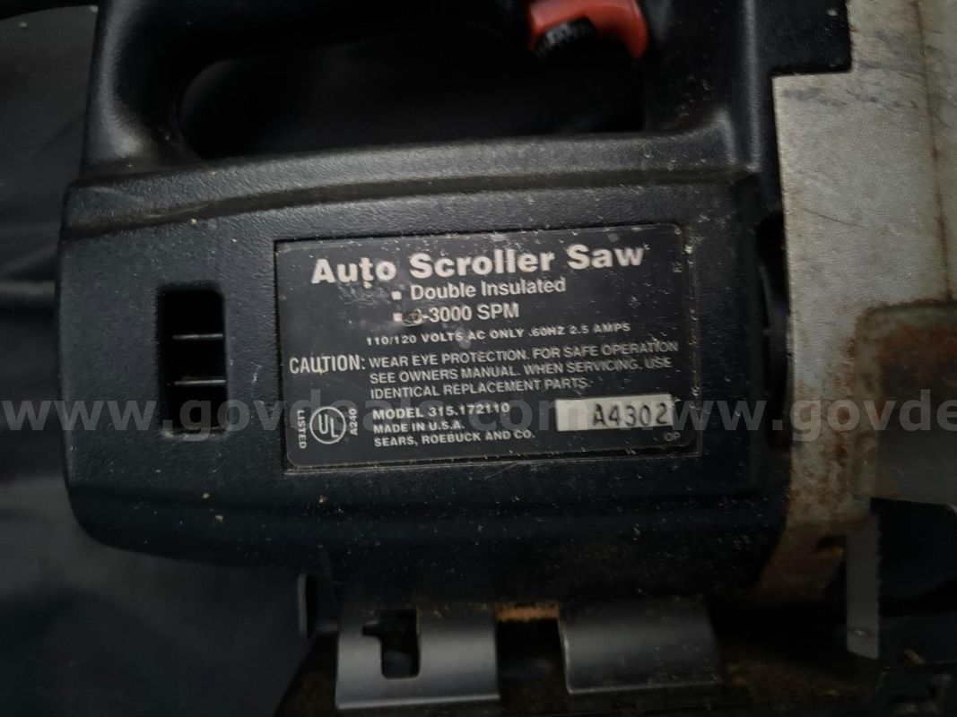 Sears Craftsman Auto Scroller Saw