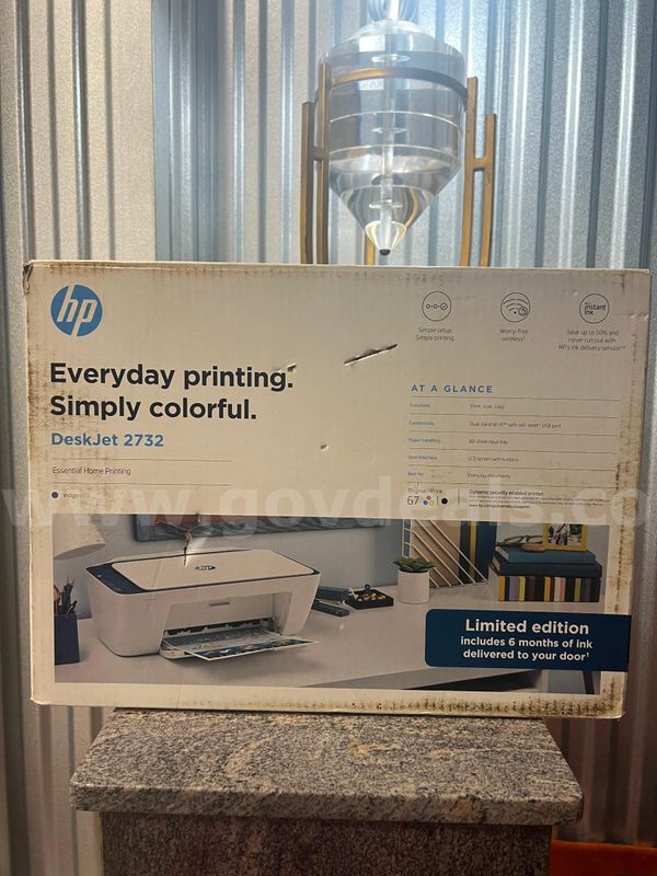 HP DeskJet 2732 Printer, Scanner, Copier - Sealed Box