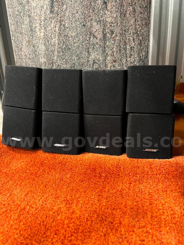 4 - Bose Double Cube Speakers