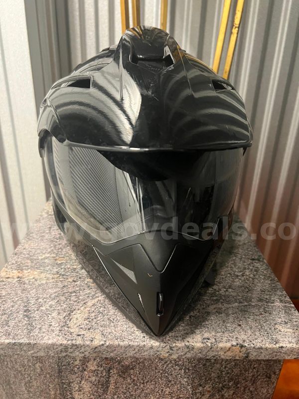 TCMT DOT Approved Helmet - Black