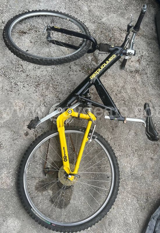 Cannondale Black & Yellow Bicycle