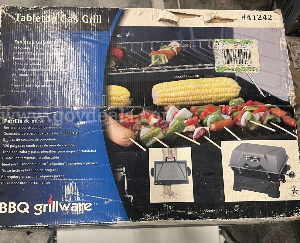 Tabletop Gas Grill