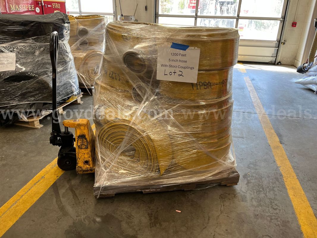 Palletized Fire Hoses