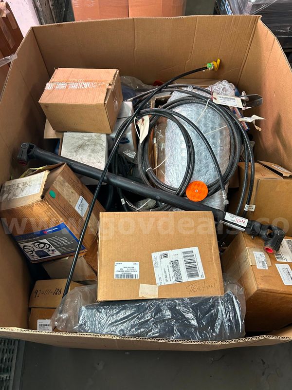(4) Four Pallets of New and Reman Truck Parts