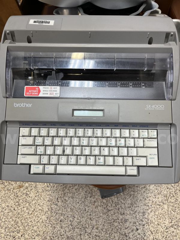 Brother SX4000 Electronic Typewriter