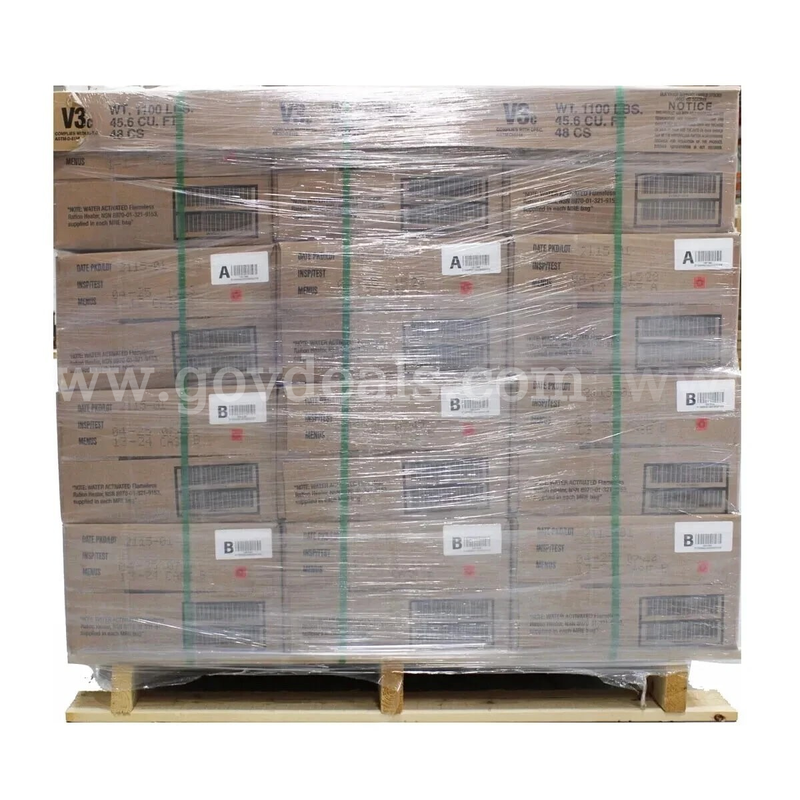 1 Pallet with 576 MRE Meals located in Kalama, WA