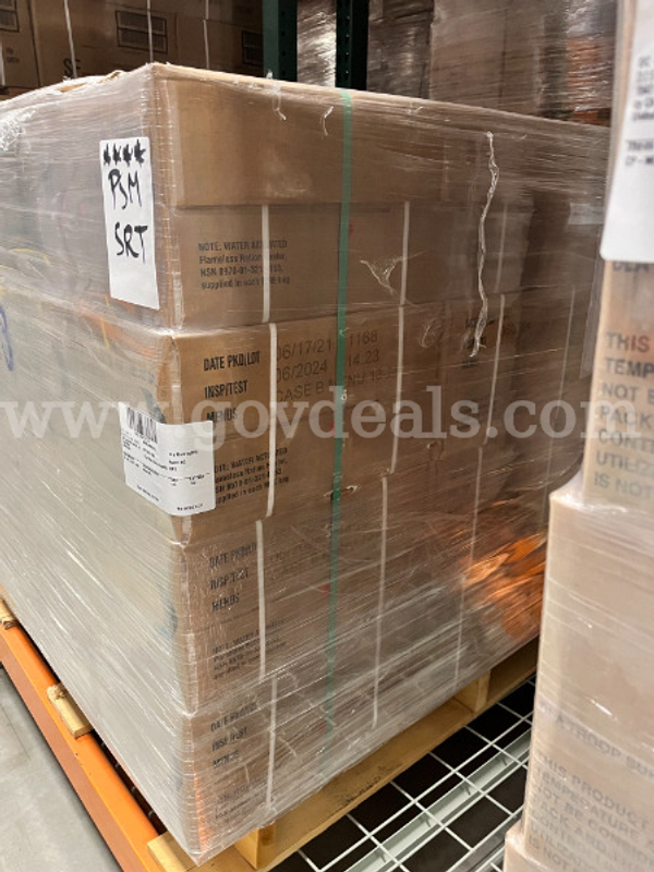 1 Pallet with 576 MRE Meals located in Tacoma, WA