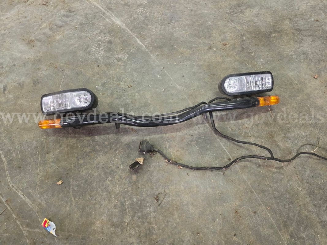 Lights for a BOSS plow