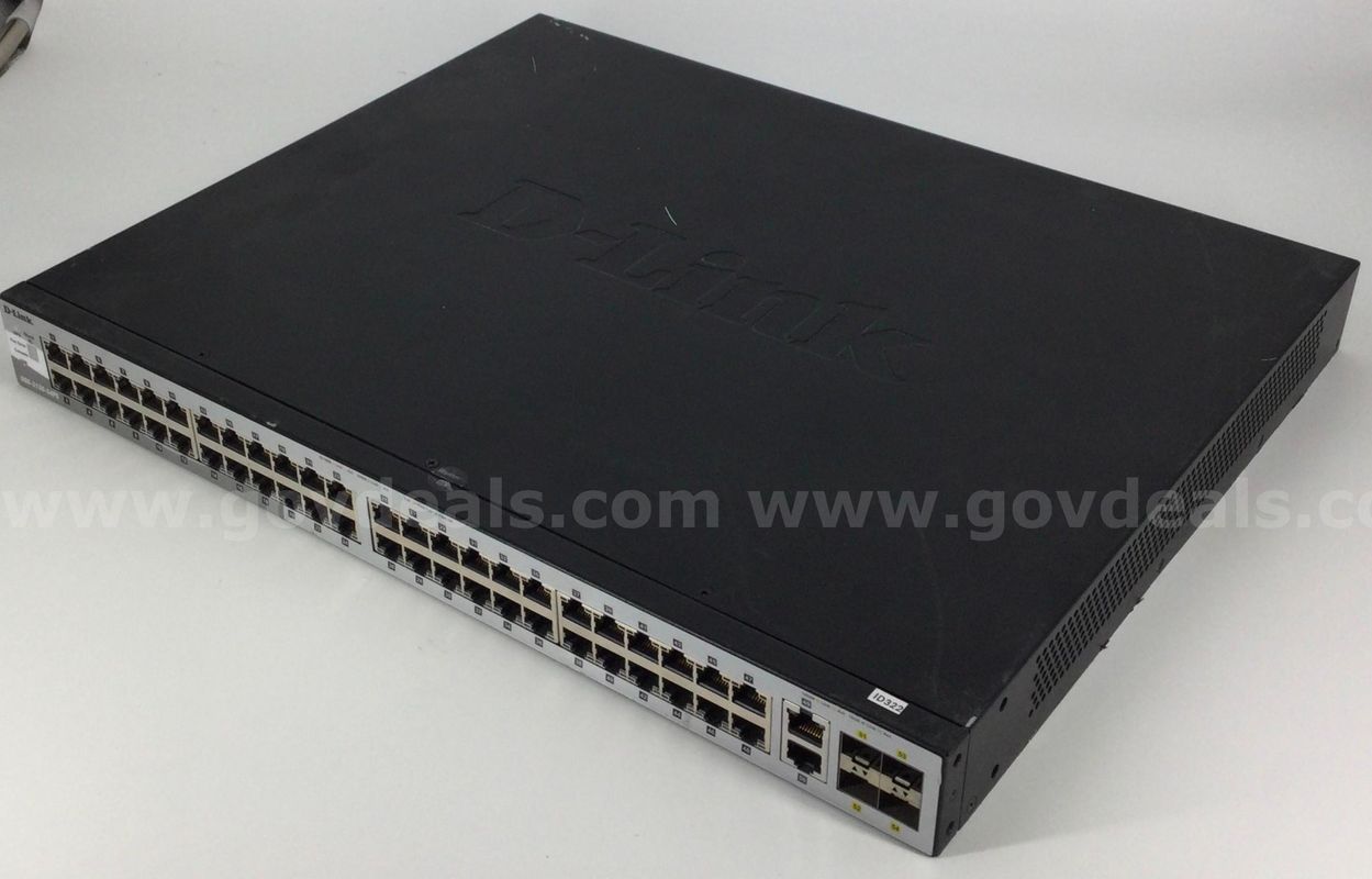 D-Link DGS-3130-54PS Ethernet Switch - Tested Working - Unlocked - Factory Reset - Ready for Use