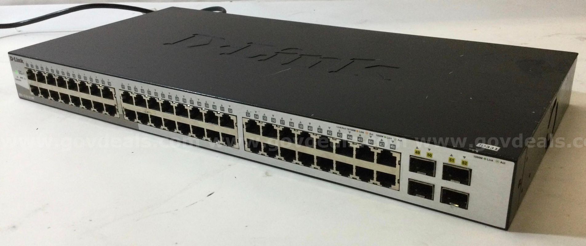 D-Link DGS-1210-52/ME Managed Gigabit Switch – 48-Port –Tested – Unlocked – Ready for Use
