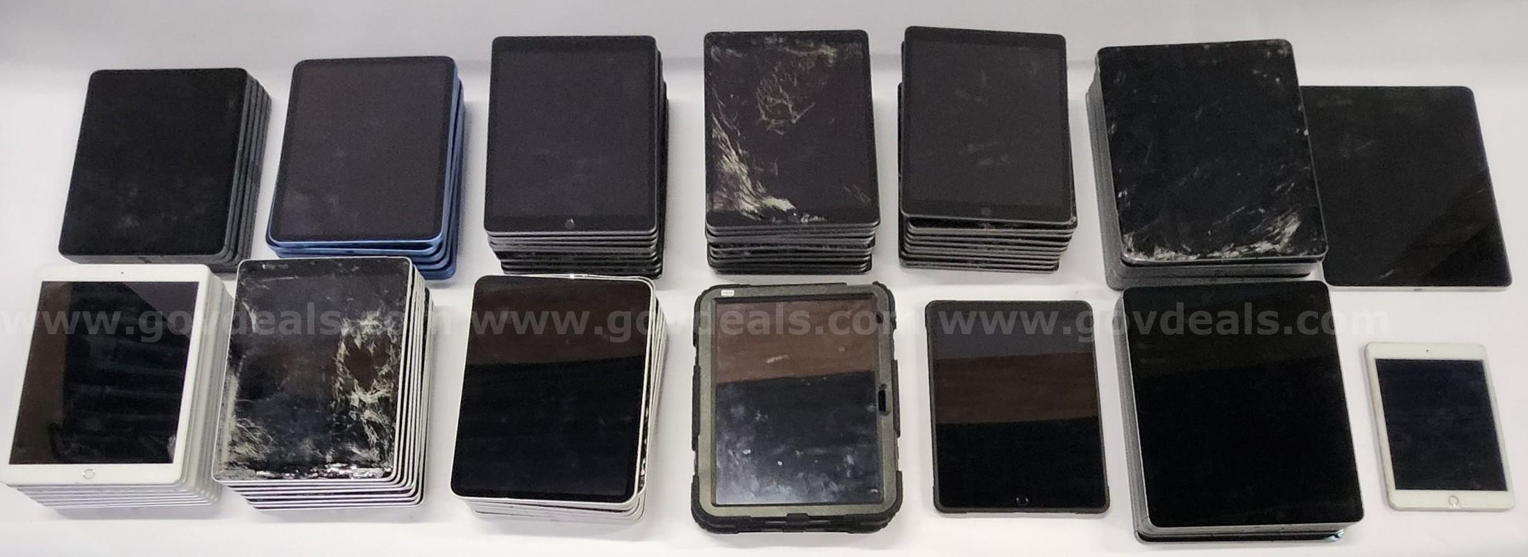 Lot of (86) Apple iPads – Mixed Pro, Air & iPad Models – DBR – Sold For Parts Only