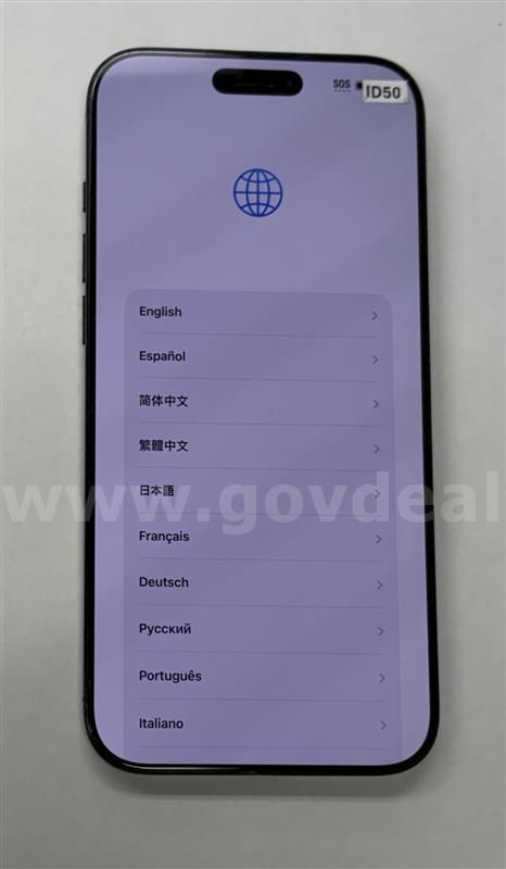 Apple iPhone 16 Pro Max Black Titanium 256GB – iCloud Locked – Grade B – 100% Battery – Parts Only