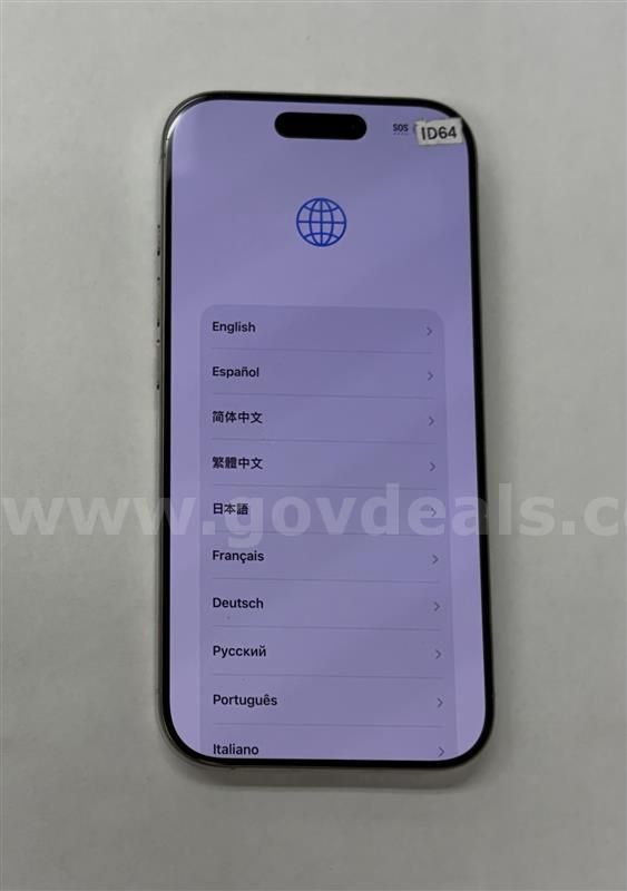 Apple iPhone 16 Pro Titanium 1TB – iCloud Locked – Grade B – 100% Battery – Parts Only