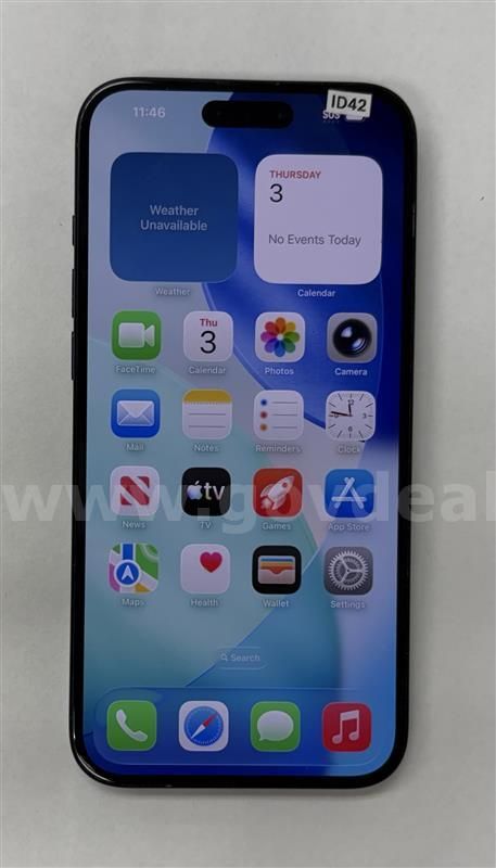 Apple iPhone 16 Plus Black 128GB – Reset and Activated – Grade A – 100% Battery