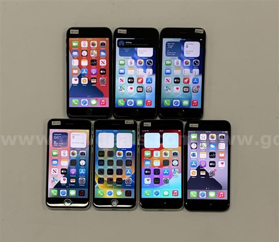 Lot of (7) Apple iPhone SE 2nd Gen (2020) – 64GB & 128GB – Reset & Activated (RA) – Grade B – Clean IMEI – Ready for Use