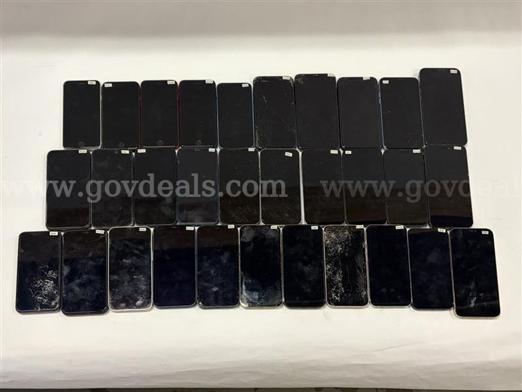 Apple iPhone Lot (31 Units) – iPhone XR through iPhone 14 Series – Pro/Pro Max Models – iCloud Locked, MDM & No Power
