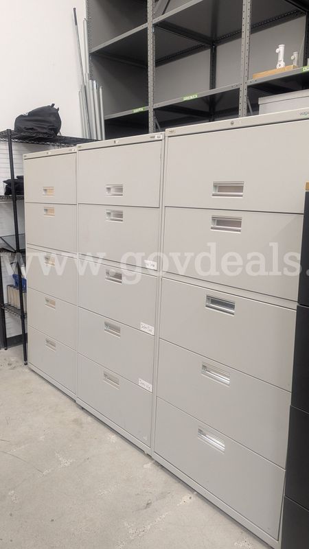 Lot of Filing Cabinets