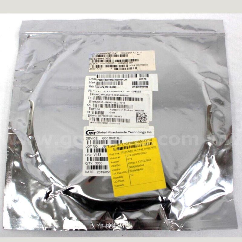 Lot of 3000 G5016KD1U Dual N‑Channel MOSFET Load Switch IC GMT 6A 14‑Pin TDFN