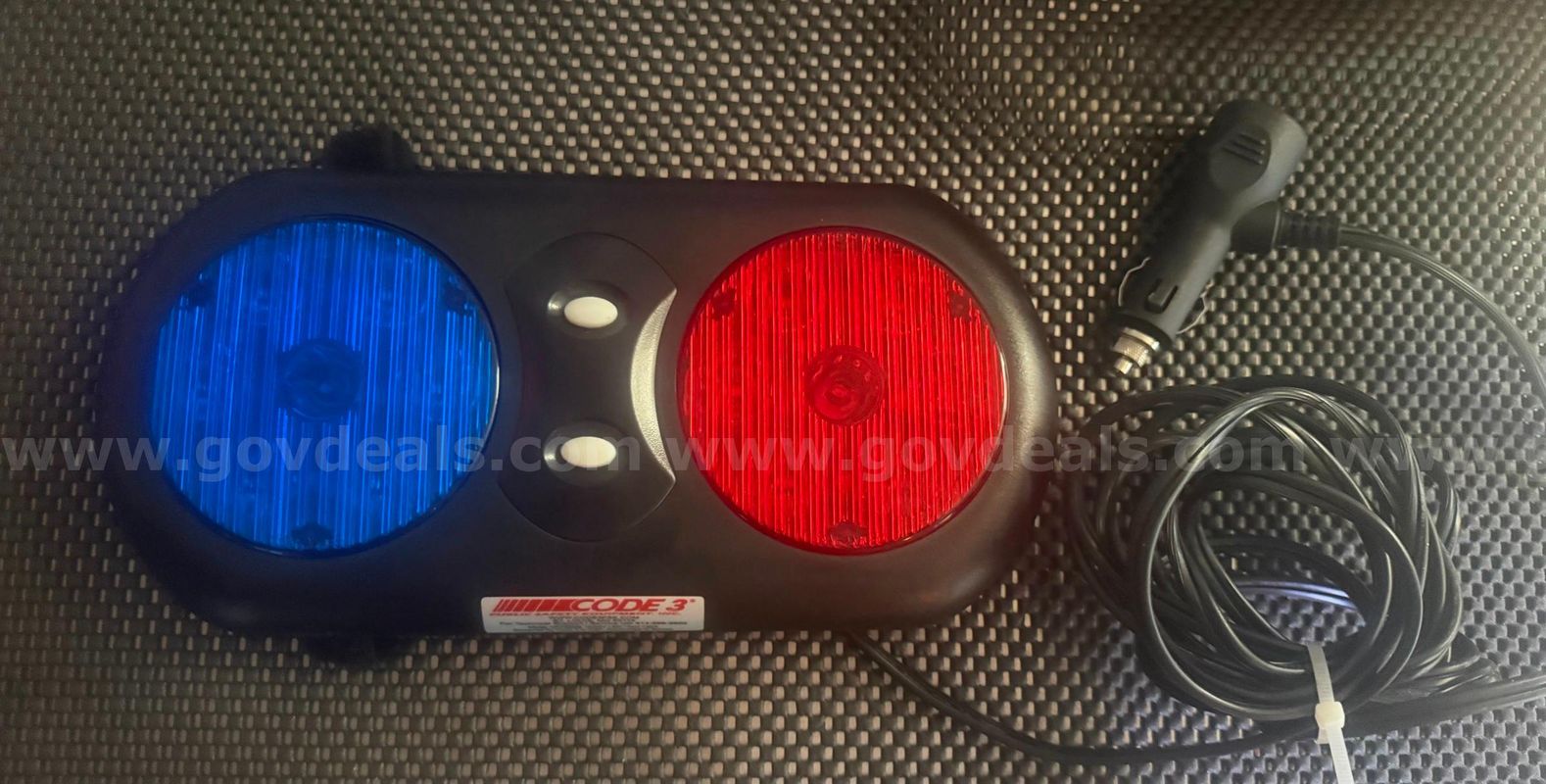 Code 3 LED Visor Light - New Condition - We Will Ship !!!