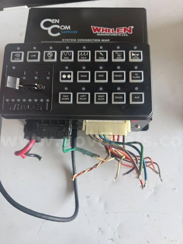 Whelen CenCom Sapphire Light & Siren Control Unit - We Will Ship